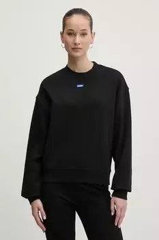 Хлопковая толстовка Hugo Blue, черный