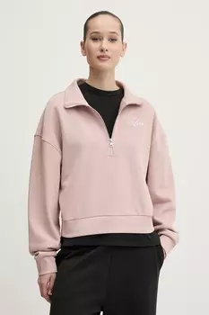 Хлопковая толстовка Hugo Blue, розовый