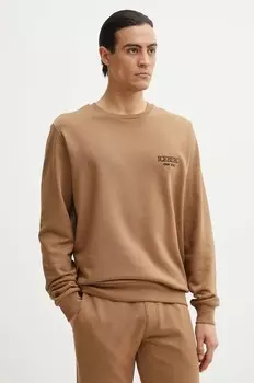 Хлопковая толстовка Iceberg, бежевый