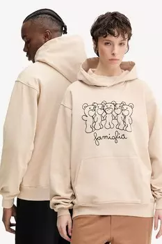 Хлопковая толстовка Inbetweeners, бежевый