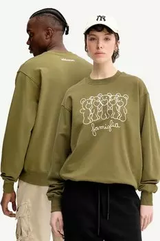 Хлопковая толстовка Inbetweeners, зеленый