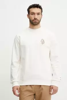 Хлопковая толстовка Jean Julien Picture, бежевый