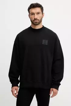 Хлопковая толстовка Just Cavalli, черный