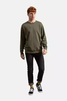 Хлопковая толстовка Kaft, зеленый