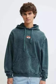 Хлопковая толстовка Kaotiko, зеленый