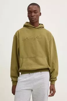 Хлопковая толстовка Karl Kani, зеленый