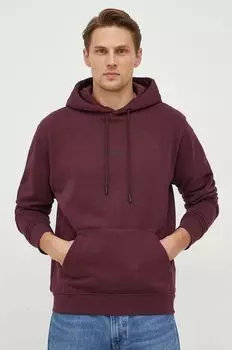 Хлопковая толстовка Kooples The Kooples, бордовый