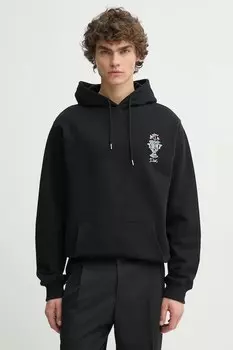 Хлопковая толстовка Le Hoodie Vase Drle De Monsieur, черный