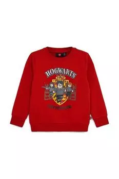 Хлопковая толстовка LEGO Harry Potter для детей/топор Lego, гранат