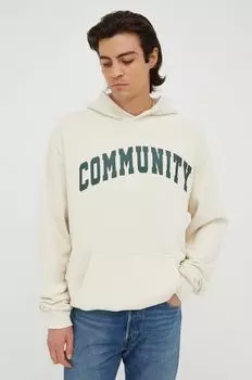 Хлопковая толстовка Les Deux, бежевый