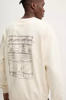 Хлопковая толстовка Les Deux, бежевый