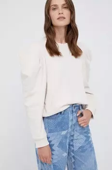 Хлопковая толстовка Levi's, бежевый