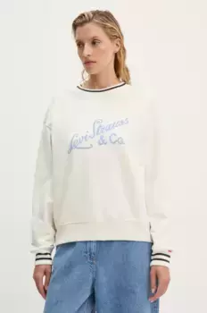 Хлопковая толстовка Levi's, бежевый