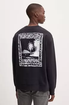 Хлопковая толстовка Levi's, черный