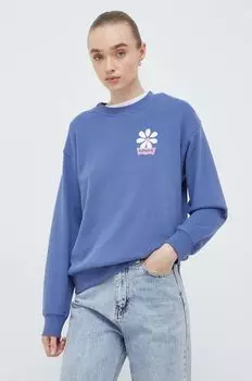Хлопковая толстовка Levi's, синий