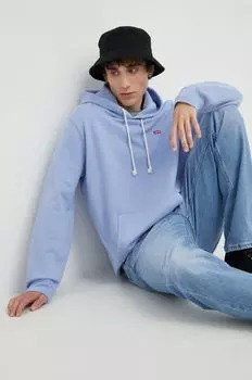 Хлопковая толстовка Levi's, синий