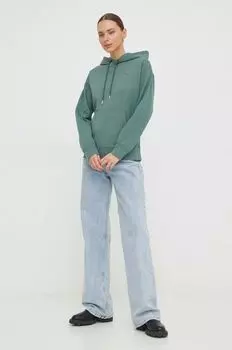 Хлопковая толстовка Levi's, зеленый