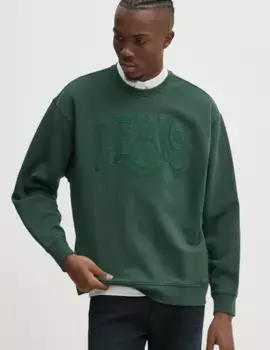 Хлопковая толстовка Levi's, зеленый