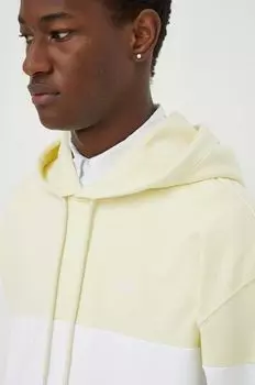 Хлопковая толстовка Levi's, желтый