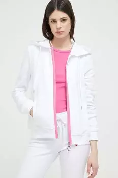 Хлопковая толстовка Love Moschino, белый