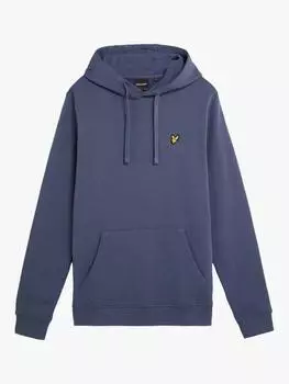 Хлопковая толстовка Lyle & Scott, цвет Cool Indigo