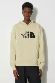 Хлопковая толстовка M Drew Peak Pullover Hoodie The North Face, бежевый