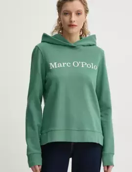 Хлопковая толстовка Marc O'Polo, зеленый