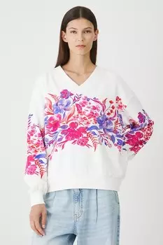 Хлопковая толстовка Medicine, белый