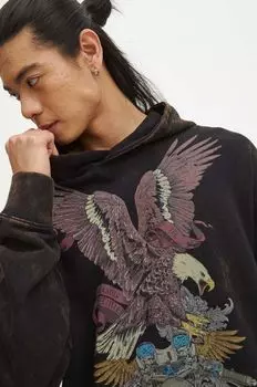 Хлопковая толстовка Medicine, черный