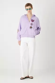 Хлопковая толстовка Medicine, фиолетовый