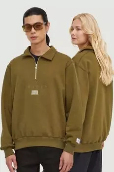 Хлопковая толстовка Mercer Amsterdam, зеленый