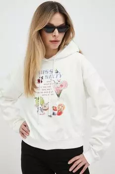 Хлопковая толстовка Miss Sixty, белый