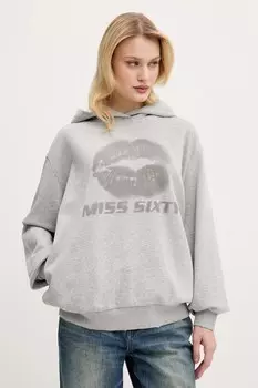 Хлопковая толстовка Miss Sixty, серый