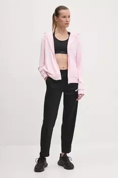 Хлопковая толстовка Msgm, розовый