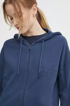 Хлопковая толстовка North Sails, темно-синий