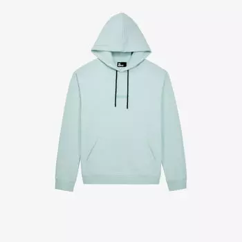 Хлопковая толстовка обычного кроя с вышитым логотипом The Kooples, цвет ocean