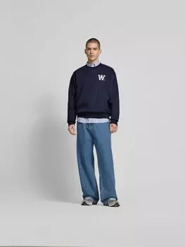 Хлопковая толстовка оверсайз Wood Wood