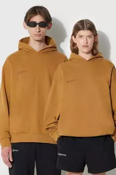 Хлопковая толстовка Pangaia, коричневый