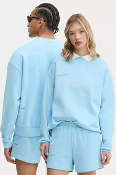 Хлопковая толстовка Pangaia, синий