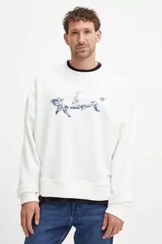 Хлопковая толстовка Paul&Shark, бежевый