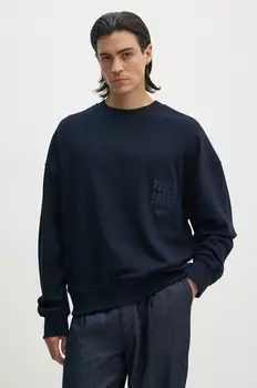 Хлопковая толстовка Paul&Shark, темно-синий