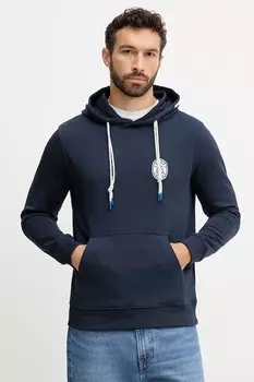 Хлопковая толстовка Pepe Jeans, темно-синий
