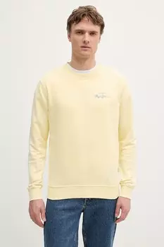 Хлопковая толстовка Pepe Jeans, желтый