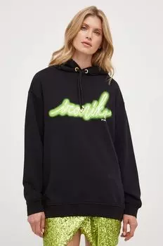 Хлопковая толстовка Pinko, черный