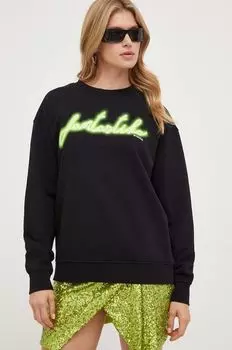 Хлопковая толстовка Pinko, черный