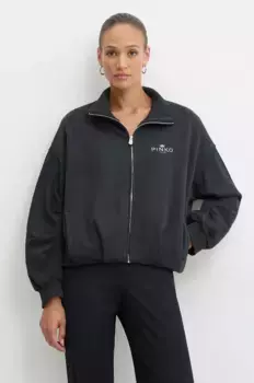 Хлопковая толстовка Pinko, черный