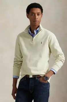 Хлопковая толстовка Polo Ralph Lauren, бежевый