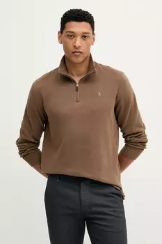 Хлопковая толстовка Polo Ralph Lauren, коричневый