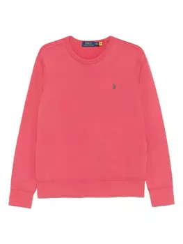 Хлопковая толстовка Polo Ralph Lauren, красный