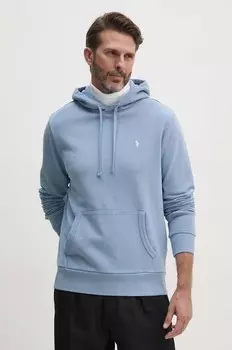 Хлопковая толстовка Polo Ralph Lauren, синий
